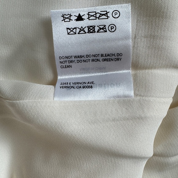 Reformation Juliette NEW Ivory Sweetheart Sleeveless Slit Midi Dress Size 6 - Picture 8 of 13